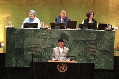  विश्व शान्ति र सुरक्षामा थप योगदान गर्न नेपाल तयार छः प्रधानमन्त्री ओली(सम्बोधनका तस्बीरसहित) 